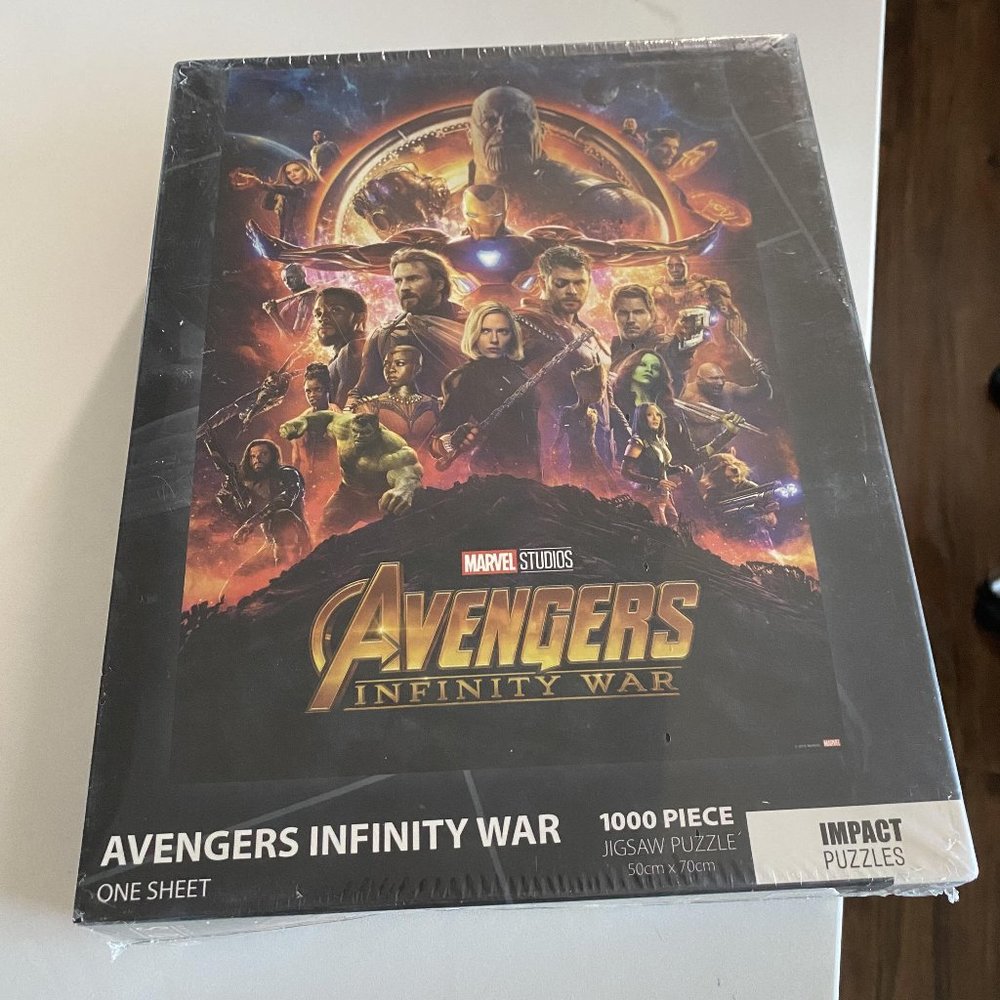 Avengers Infinity War 1000 Piece Puzzles Brand New